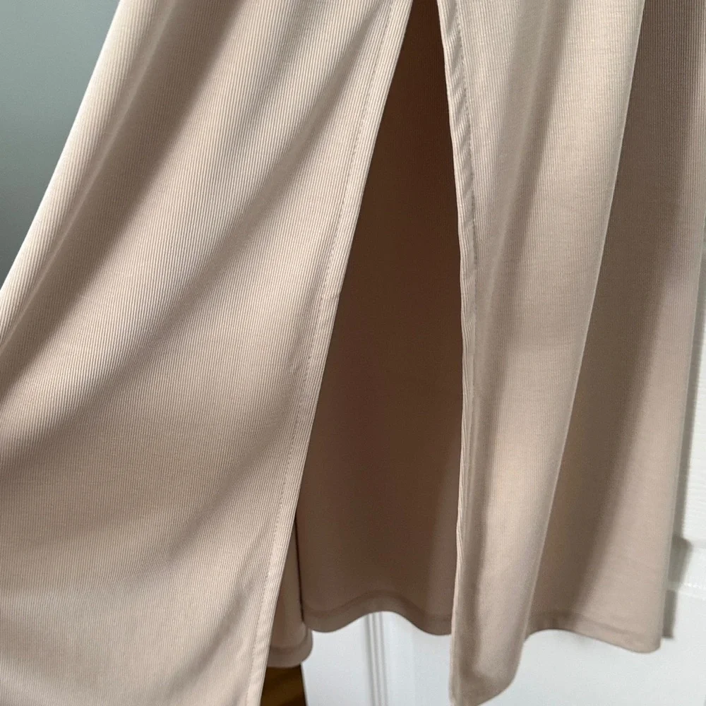 A new day Elegant Beige Slip Dress - Picture 3 of 3